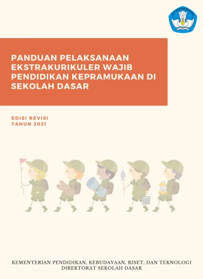 Panduan Pelaksanaan Ekstrakurikuler Wajib Pendidikan Kepramukaan Di