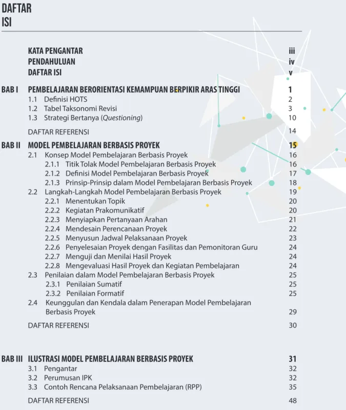 Modul Model Pembelajaran Berbasis Proyek Berorientasi HOTS