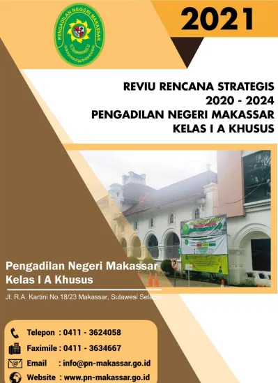 Reviu Rencana Strategis VISI MISI DAN TUJUAN