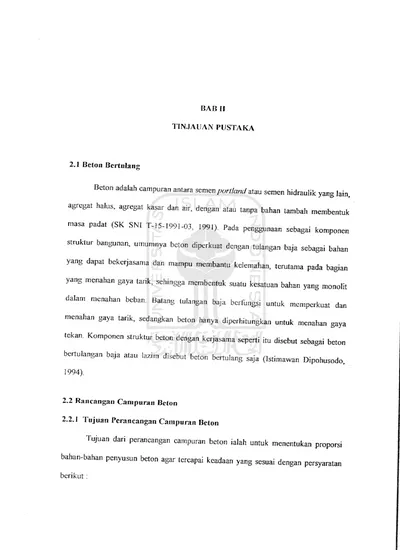 Bertulangan Baja Atau Lazim Disebut Beton Bertulang Saja Istimawan