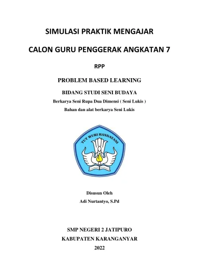 SIMULASI PRAKTIK MENGAJAR CALON GURU PENGGERAK ANGKATAN 7