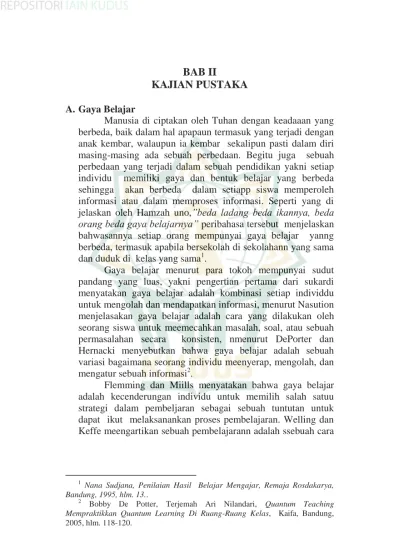 Bab Ii Kajian Pustaka