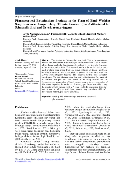 View Of Pharmaceutical Biotechnology Products In The Form Of Hand