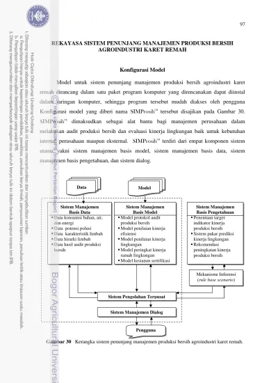 REKAYASA SISTEM PENUNJANG MANAJEMEN PRODUKSI BERSIH AGROINDUSTRI KARET