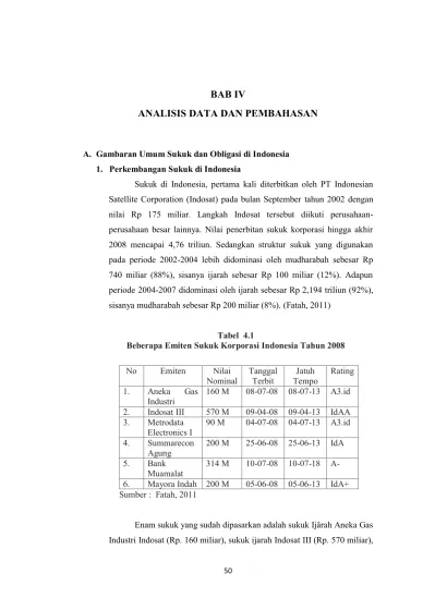 Bab Iv Analisis Data Dan Pembahasan