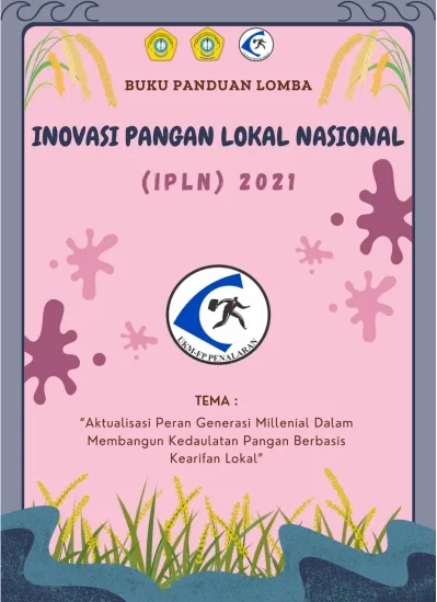 Buku Panduan Lomba Inovasi Pangan Lokal Nasional Ipln