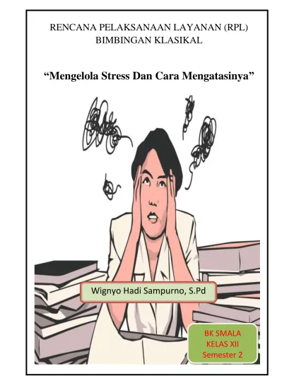 Mengelola Stress Dan Cara Mengatasinya