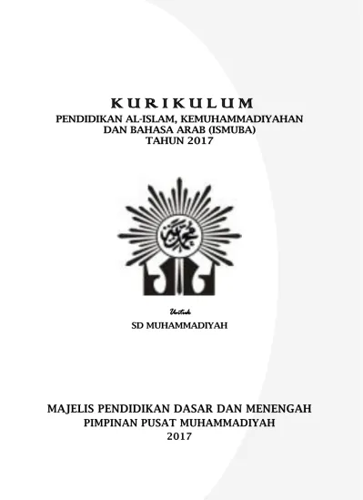 Pendidikan Al Islam Kemuhammadiyahan Dan Bahasa Arab Ismuba Tahun