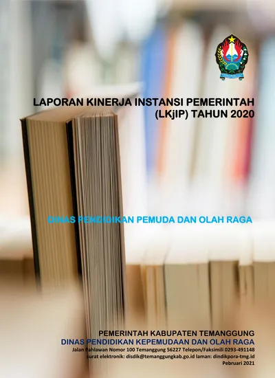 Laporan Kinerja Instansi Pemerintah Lkjip Tahun