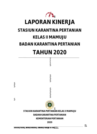 Laporan Kinerja Tahun