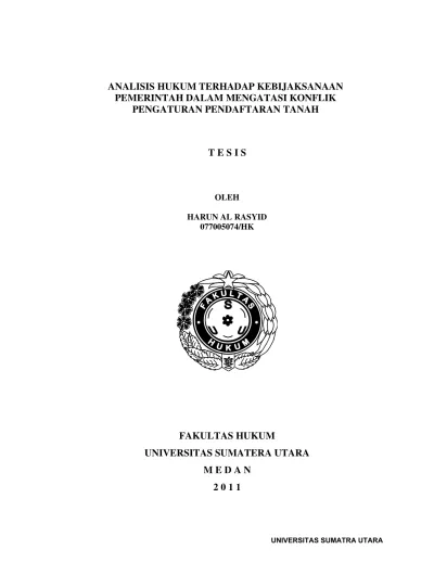 Analisis Hukum Terhadap Kebijaksanaan Pemerintah Dalam Mengatasi