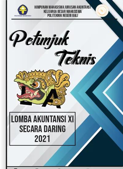 Teknis Lomba Akuntansi Xi Secara Daring Himpunan Mahasiswa Jurusan