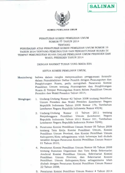 2 Tentang Tahapan Program Dan Jadwal Penyelenggaraan Pemilihan Umum