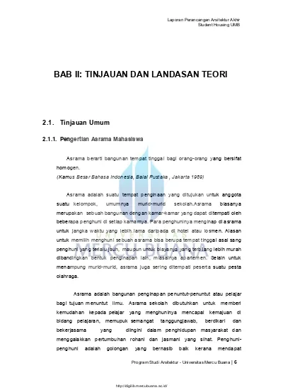 BAB II TINJAUAN DAN LANDASAN TEORI