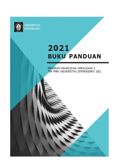 UNIVERSITAS DIPONEGORO 2021 BUKU PANDUAN PROGRAM MAHASISWA WIRAUSAHA