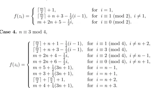 Figure 2 shows the vertex labeling of a super edge-magic tree T (4, 6, 9).