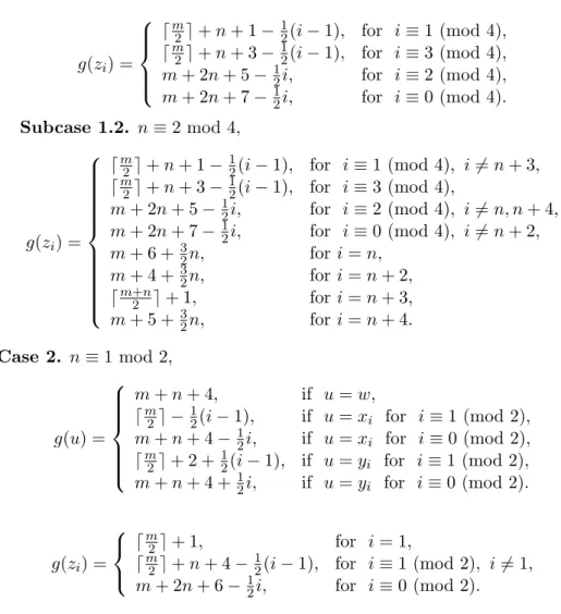 Figure 2: A super edge-magic tree T (4, 6, 9)