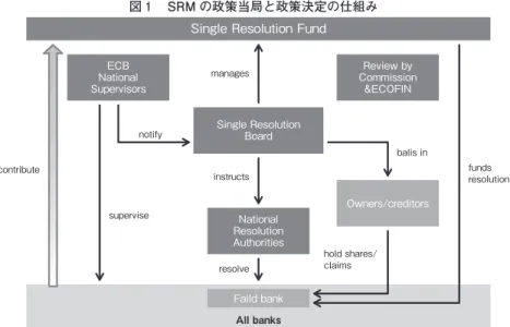 図 SRM の政策当局と政策決定の仕組み