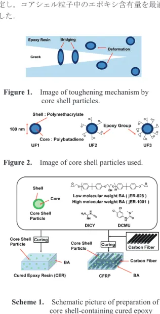 Figure 2.    Image of core shell particles used. 