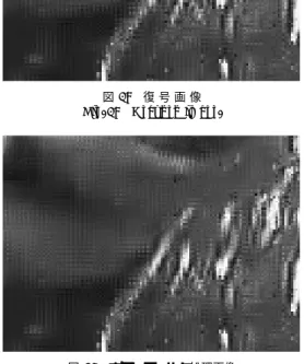 図 19 ポストフィルタ処理画像 Fig. 19 Post ﬁltered image.