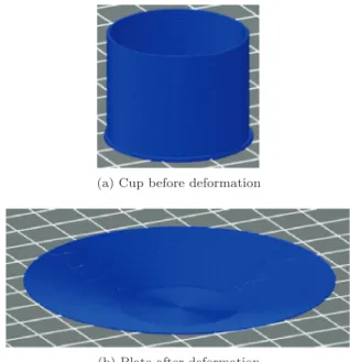 Figure 6 shows a cup, which consists of a helix and thin cylin- cylin-der (bottom), and a shape that is a deformation of the cup