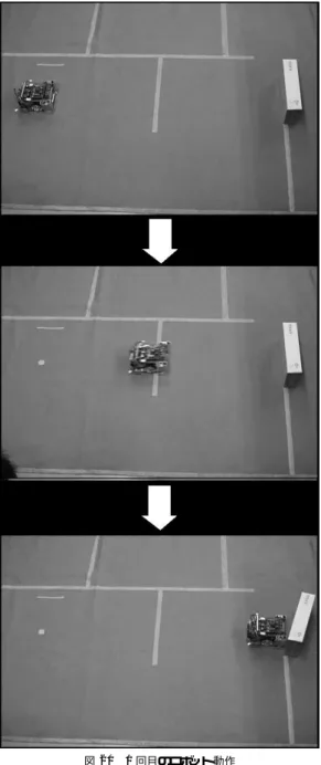 図 22 2 回目のロボット動作