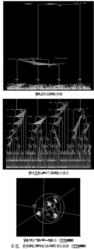 図 13 階層安定度の可視化結果（25data）