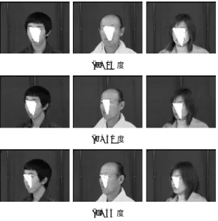 Fig. 6 Examples of face detection from HOIP images.