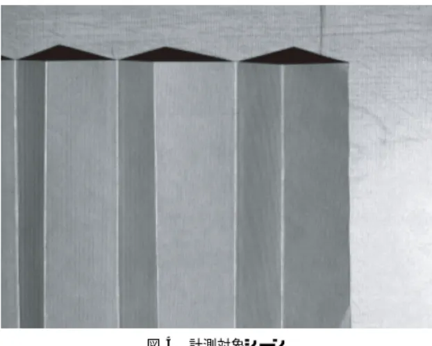 図 3 間接成分計測に用いる投影パターン