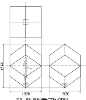 図 1 背面投射球面スクリーン Fig. 1 Rear projection spherical screen.