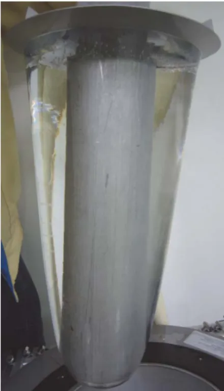 Table 1. Typical example of freezing tests for contaminated water containing  non-radioactive cesium