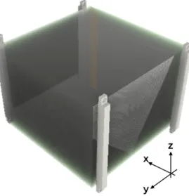 図 3.13: rear set ガラスプレート アライメントバー 3D イメージ アライメントバー作成には 3D プリントを外注で行った。安価かつもっとも積層ピッチの細 かい 3D プリントを行うことができるものを探し、積層ピッチは 16µm で行うことができ、ア ライメントバーの最も短い溝間の距離 137µm と比較して十分大きいので、 DMM.make(https://make.dmm.com/print/material/3/) にて外注した。 図 3.14: アライメントバー 実際の写真 作成した