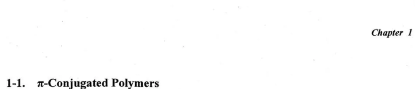 Figure  1-1. n-Conjugated  Polymers.