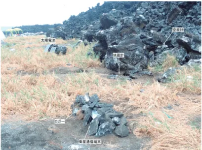 図 7   設置された機器の全景