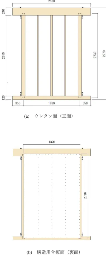 図 2.2.3 試験体詳細図
