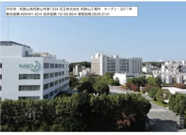 図   3-10  花 王 エ コ ラ ボ ミ ュ ー ジ ア ム   外 観（ 出 典：経 済 産 業 省   近 畿 経 済 産 業 局 の ホ ー ム ペ ー ジ に 加 筆 ）  