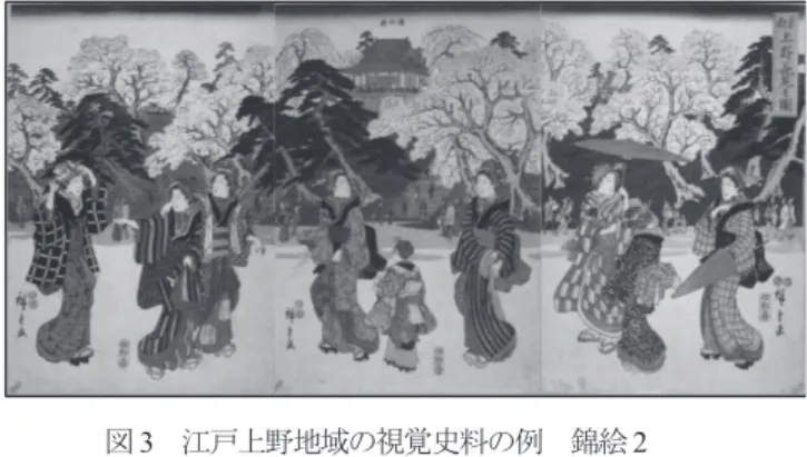 表 1 の No.4 に扇子・傘， No.8 に煙草・茶， No.12 と No.13 に衣服， No.15 に衣服・扇子， No.16 に衣服・食，