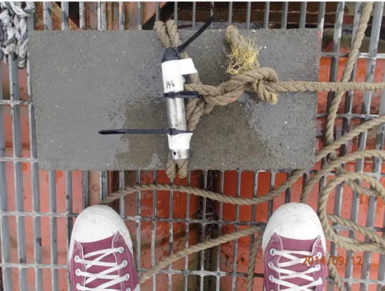 図 2-2-10  水位計（HOBO U20 Water Level Logger） 
