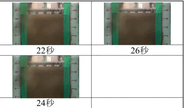 図 4.16 スランプ 5.5cm 鉄筋あき 35mm 挿入位置鉄筋から 14cm(22～26 秒) 