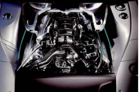Fig 1.3 NSX titanium alloy engine