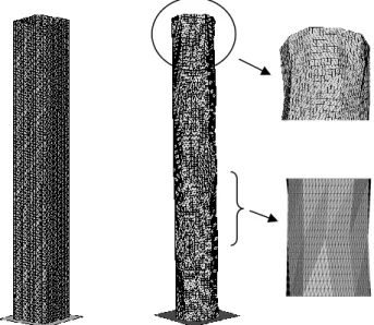 Figure 2.4 Reverse spiral origami structure [20] 