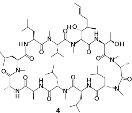Figure 7. Structure of compound 4 