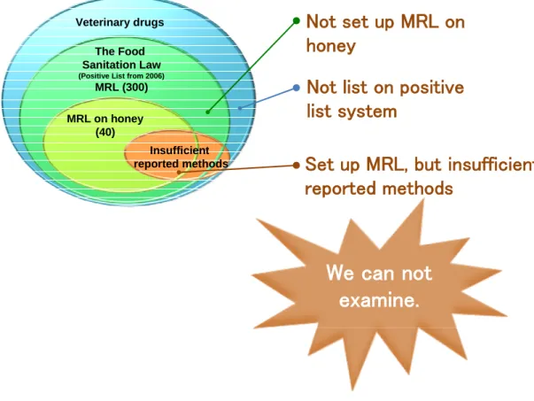 Figure 2 The residual regulation for veterinary drugs and current problems.