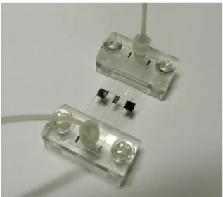 図 2.1: 誘電泳動デバイス外観