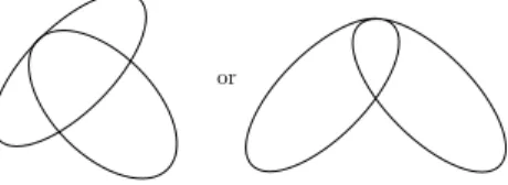 Figure 8.1. The conﬁgurations of smooth conics for qq