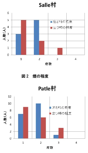 図 3  煙の程度 