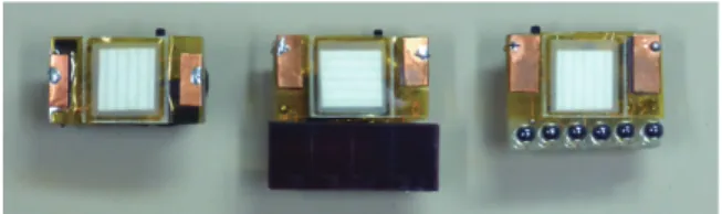 Fig. 1 Active tags with 1-pixel PDLCDs [1]; one of the target applica- applica-tions of this technique