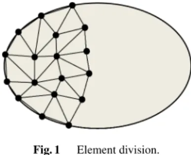 Fig. 1 Element division.