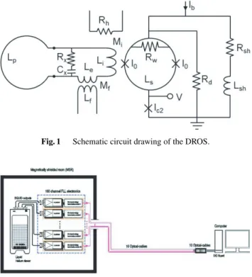 Fig. 1 Schematic circuit drawing of the DROS.