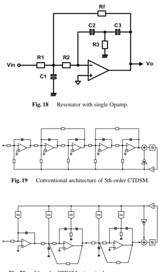 Fig. 17 Second order integrator with single opamp.